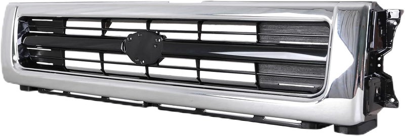 Torcia TYG Front Grille Fit for 1992-1995 Toyota Pickup with Chrome Frame, OE Style Replacement Non-Active Exterior Grille, Replaces 53111-35151 TO1200149 - Image 1